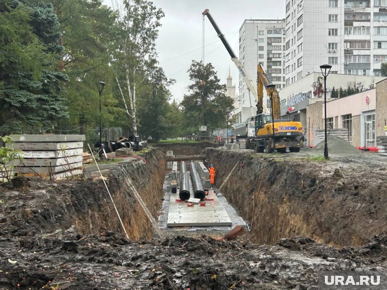 Изношенные трубы заменены на современные в ППУ-оболочке 