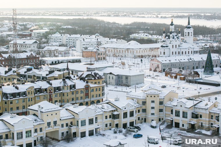 Тобольск - одно из популярных направлений для зимнего туризма