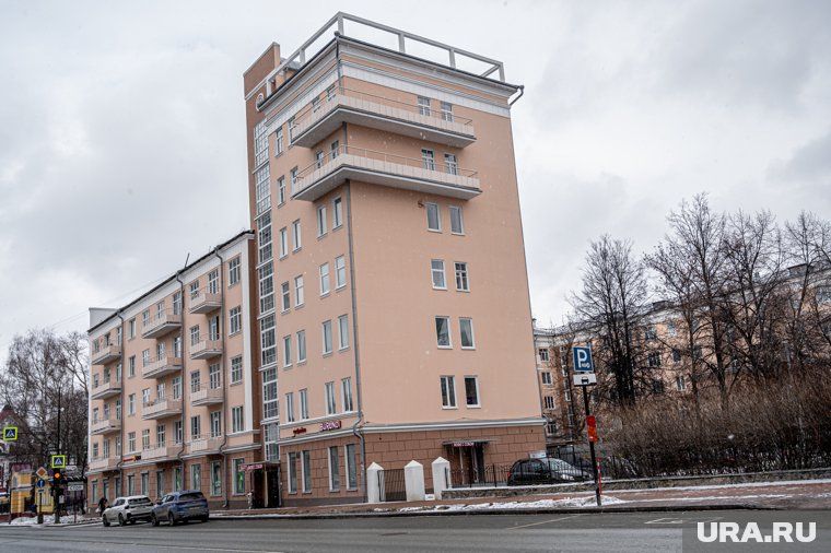 «Дом Чекистов» построен в виде буквы «С»