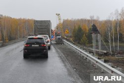 На трассе организовано реверсивное движение (архивное фото)