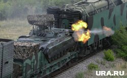 Россия использует бронепоезда для поддержки пехоты