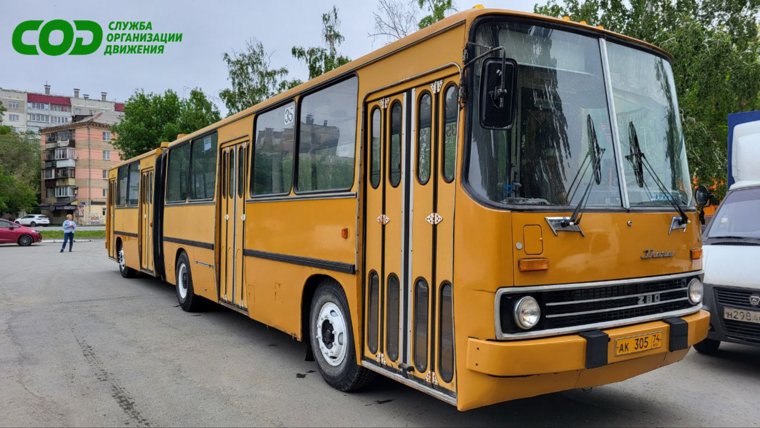 Вот такой ретро автобус выйдет на линию в Челябинске