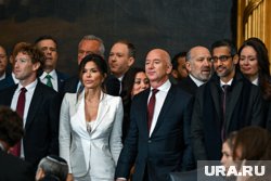 Пара также посещала инаугурацию президента США Дональда Трампа