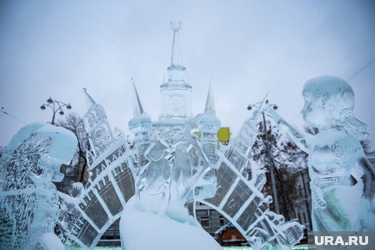 В Москве установят ледяные фигуры