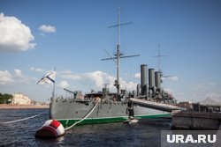 «Аврора» относилась к классу бронепалубных крейсеров 1-го ранга