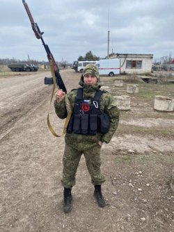 Боец ушел на фронт в 2022 году
