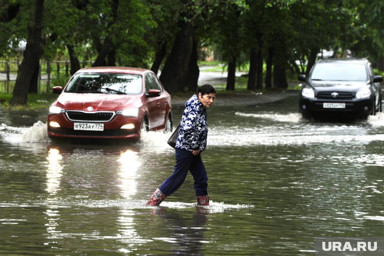 Челябинск ушел под воду