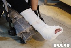 В Кургане работник завода «Пораблок» получил тяжелую травму ноги