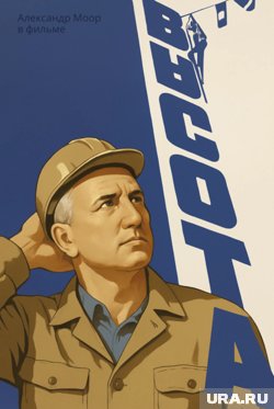 Александр Моор в образе героя фильма «Высота»