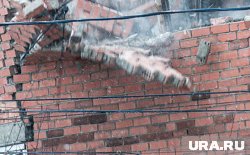 Разрушения были обнаружены утром