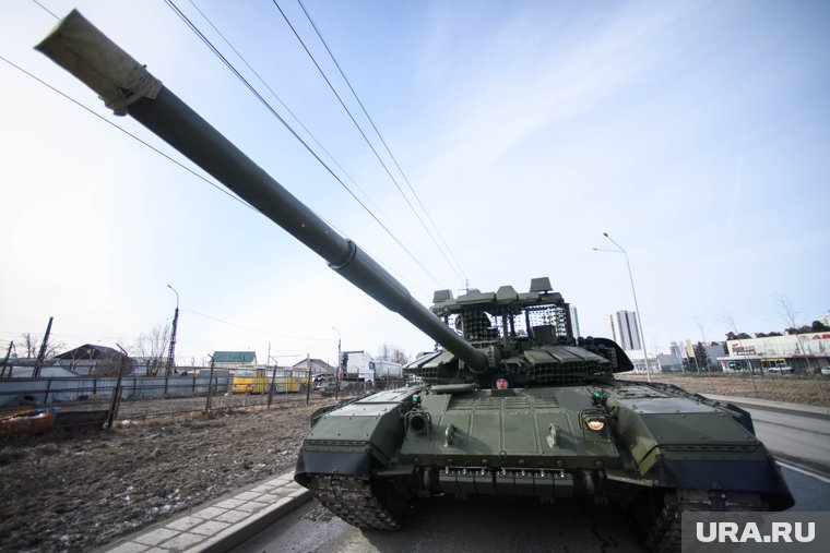 Танк Т-90 производят на «Уралвагонзаводе»