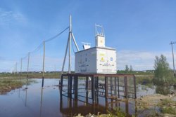 Энергетики возводят линию электропередачи и трансформаторную подстанцию