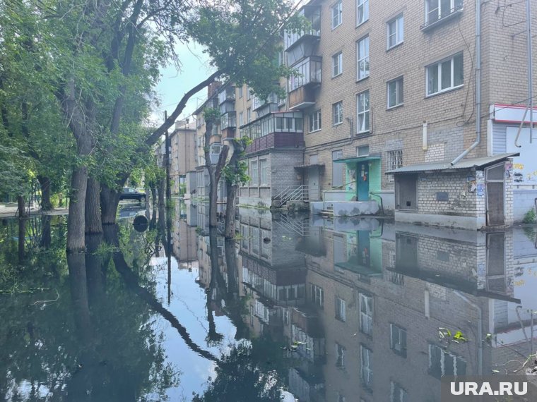 Затоплены дома по улицам Энергетиков и Кронштадтской 