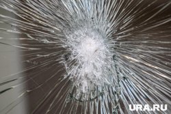 Он поднял с земли камень, разбил им витрину и через образовавшийся проем начал выносить товар