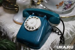 Старые телефонные аппараты в музее тоже есть