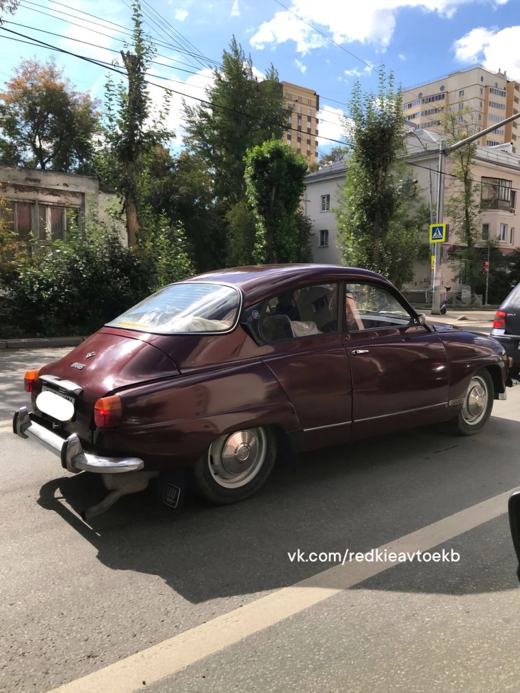 Saab 96 заметили в Екатеринбурге