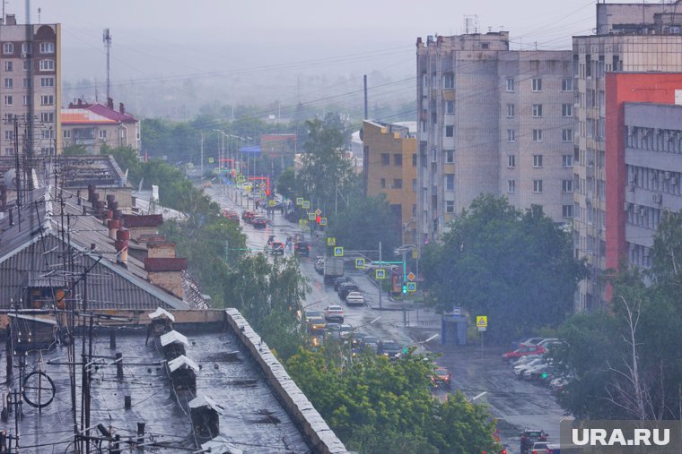 В Кургане похолодает и будет дождь