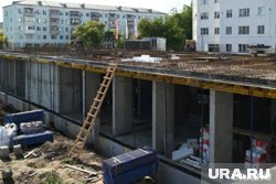 В центре Кургана обрушилась часть строящегося ЖК (архивное фото)