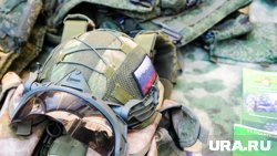 Экспозиция в облдуме пополнилась дроном, шлемом и поздравлением от Путина на День Победы 
