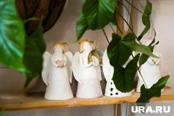 Фигуры ангелов появились в Кургане