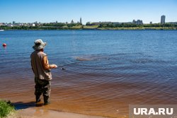 Рыбу он поймал в Каме