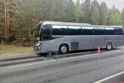 Автобус насмерть сбил молодого человека в Белозерском округе