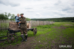 Многодетная семья фермеров из Нижнего Тагила. Свердловская область, деревня Черемшанка