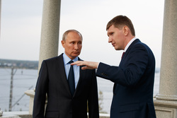 Решетников рассказал Путину о планах перенести железную дорогу из центра Перми
