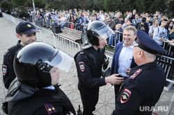 Встреча Алексея Навального с екатеринбуржцами. Екатеринбург, проверка, полиция