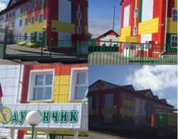 Построенный Силиным детский садик в Ханты-Мансийске