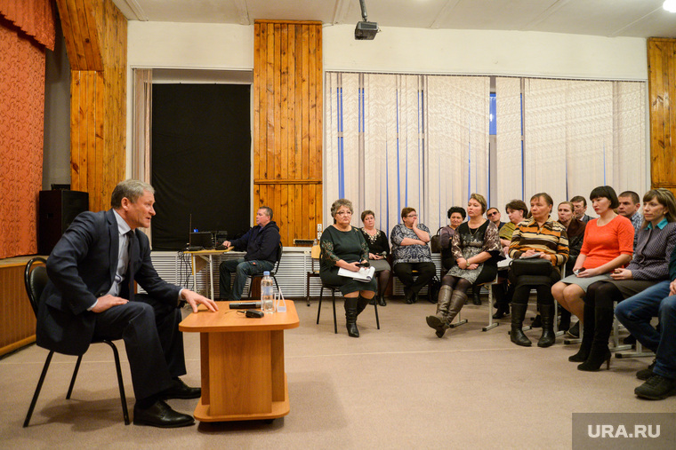 Встреча губернатора Курганской области Алексея Кокорина с учителями Звериноголовской школы, кокорин алексей, встреча с губернатором