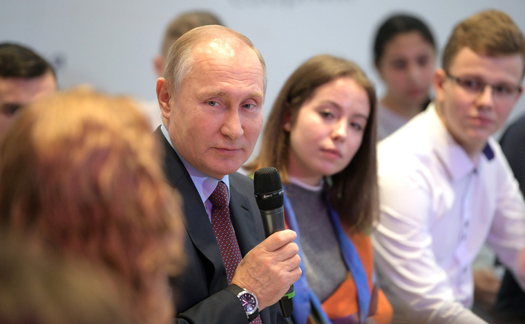 Встречами с начала 2018 года президент Владимир Путин расставляет приоритеты будущего срока