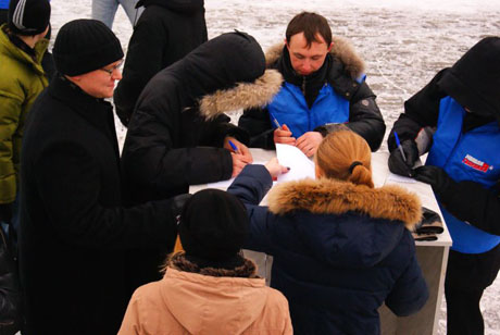 Митинг в центре Кургана. Участники акции требуют комфортной среды обитания