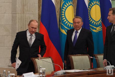 Путин и Назарбаев. Саммит Россия - Казахстан. Екатеринбург, путин владимир
