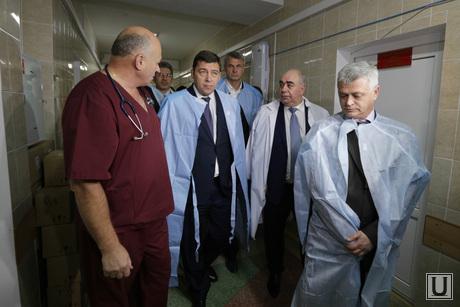 Пресс-тур по социальным объектам Нижнего Тагила с Куйвашевым и Носовым. Строящийся Детский сад, открытие дороги, Кардиологическое отделение центральной больницы. Нижний тагил