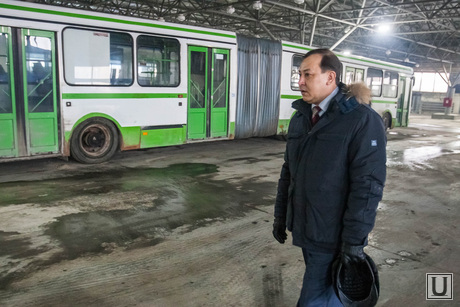 Депутатский рейд по автобусам Тюмень, тулебаев
