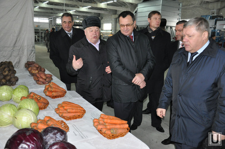 Министр сельского хозяйства Николай Федоров. Визит на ЗАО 