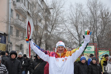 Эстафета Олимпийского огня в Кургане. Часть 2. 15.12.13  , муратов сергей