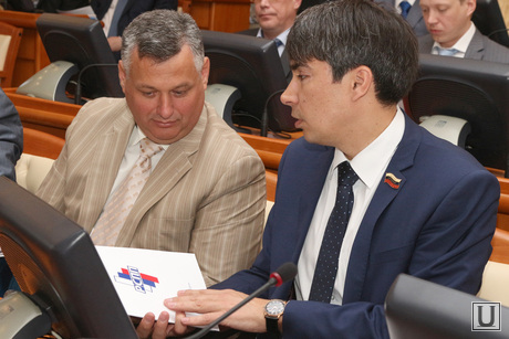 Годовое собрание промышленников Курган, кафеев евгений, клепинин игорь