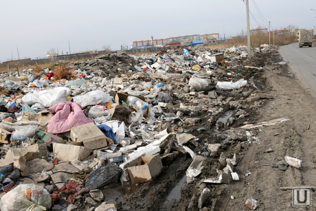 Депутатский рейд Курган, мусор, помойка, свалка