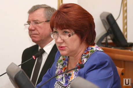 Заседание Правительства области Курган, перминова елена