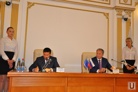 Подписание соглашения между Зауральем и Ямалом. 28.07.2014