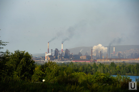 Клипарт. Магнитогорск. Челябинск., дым, труба, Магнитогорск, ммк