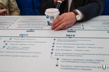 Якушев на встрече с молодыми сторонниками. Тюмень