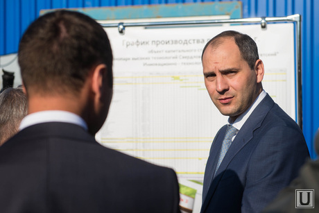 Денис Паслер на строительстве 