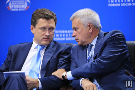 Форум Сочи -2014. Круглый стол по ТЭК, Алекперов Вагит, новак александр