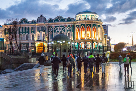 Пробежка с Александром Бречаловым. Екатеринбург