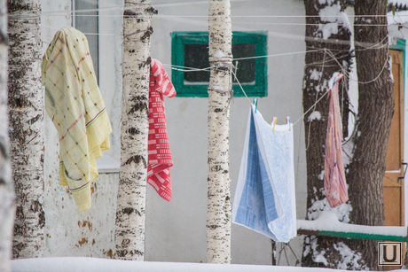 Деревяшки. Нижневартовск., белье, сушка