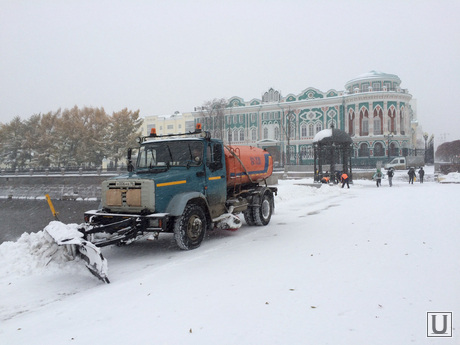 Снегопад Екатеринбург