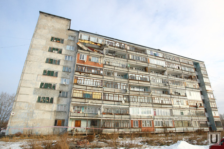 Аварийный дом в Новорощино. Тюмень